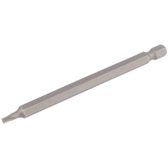 Draper TX-STAR® Insert Bit, 1/4" Hex, 100mm Long, T15 (Pack of 1)  66913