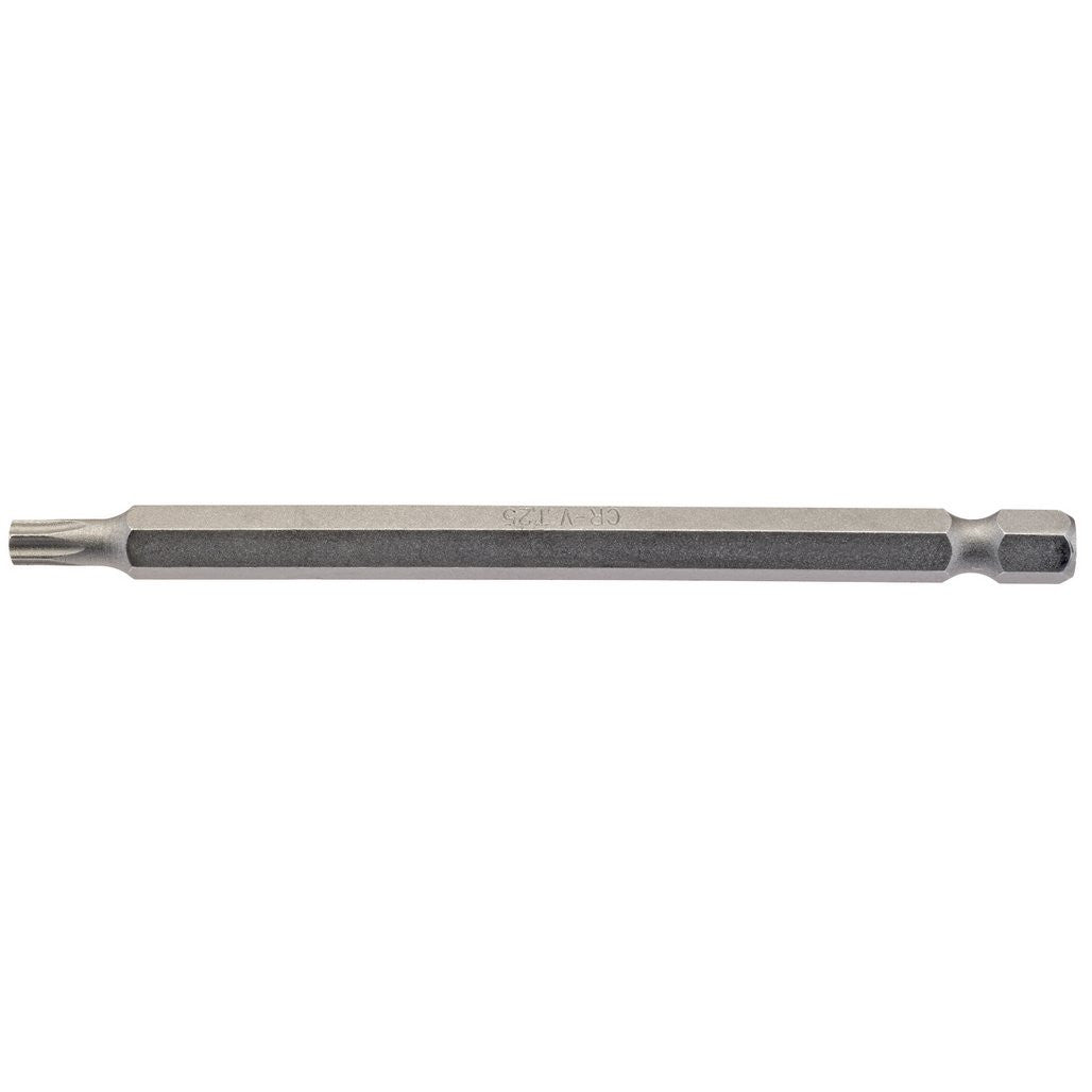 Draper TX-STAR® Insert Bit, 1/4" Hex, 100mm Long, T25 (Pack of 1)  66938