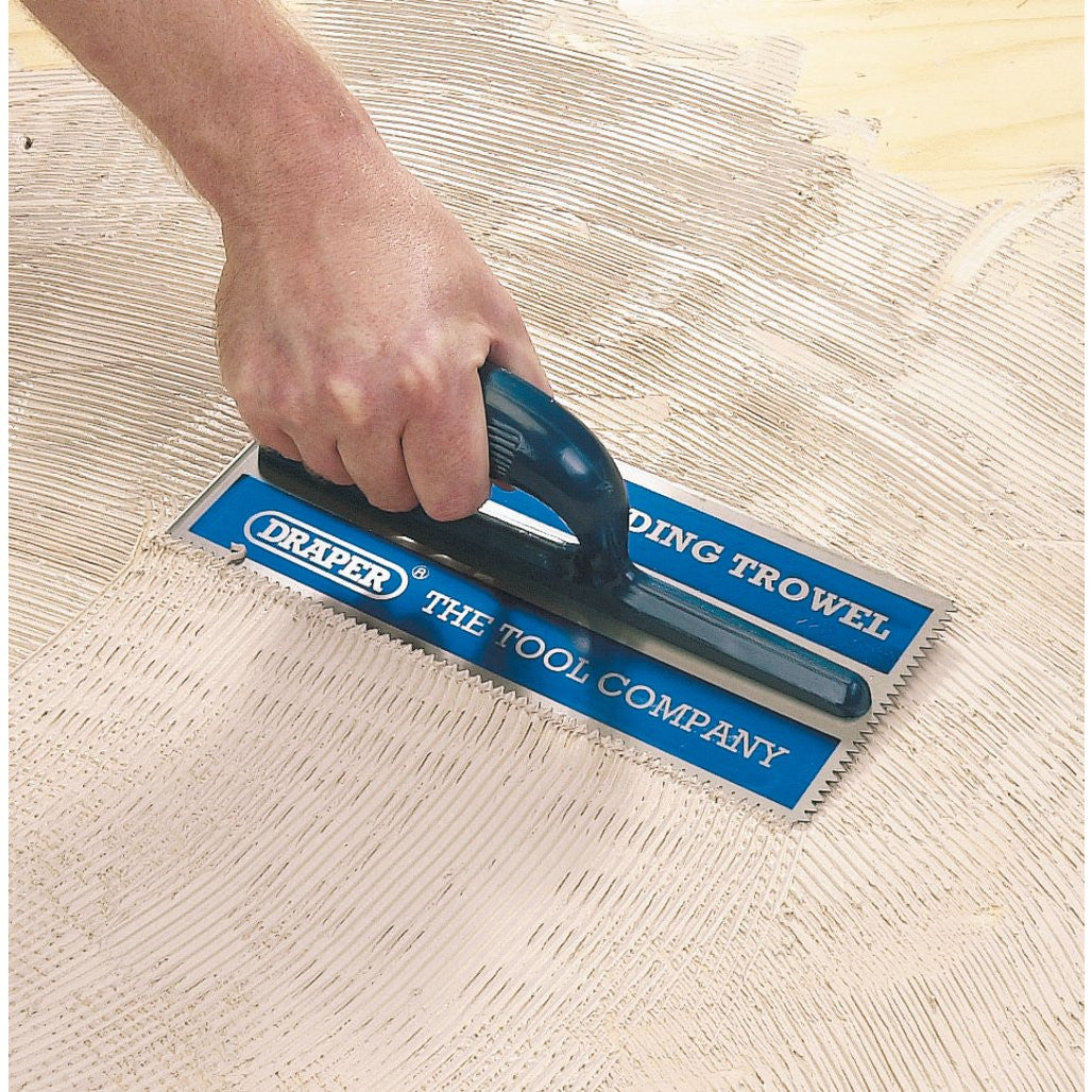 Draper Adhesive Spreading Trowel, 115 x 265mm  67144