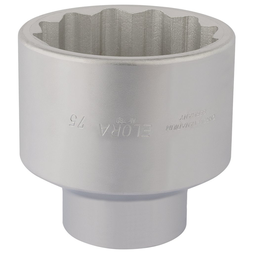 Draper Elora Bi-Hexagon Socket, 1" Sq. Dr., 75mm  67418