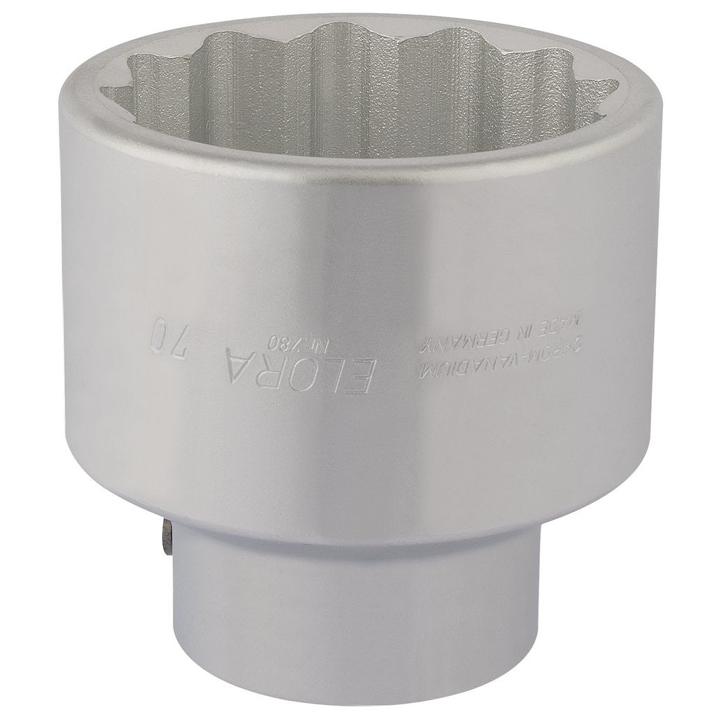 Draper Elora Bi-Hexagon Socket, 1" Sq. Dr., 70mm  67426
