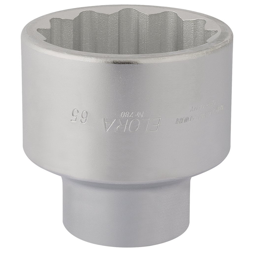 Draper Elora Bi-Hexagon Socket, 1" Sq. Dr., 65mm  67434