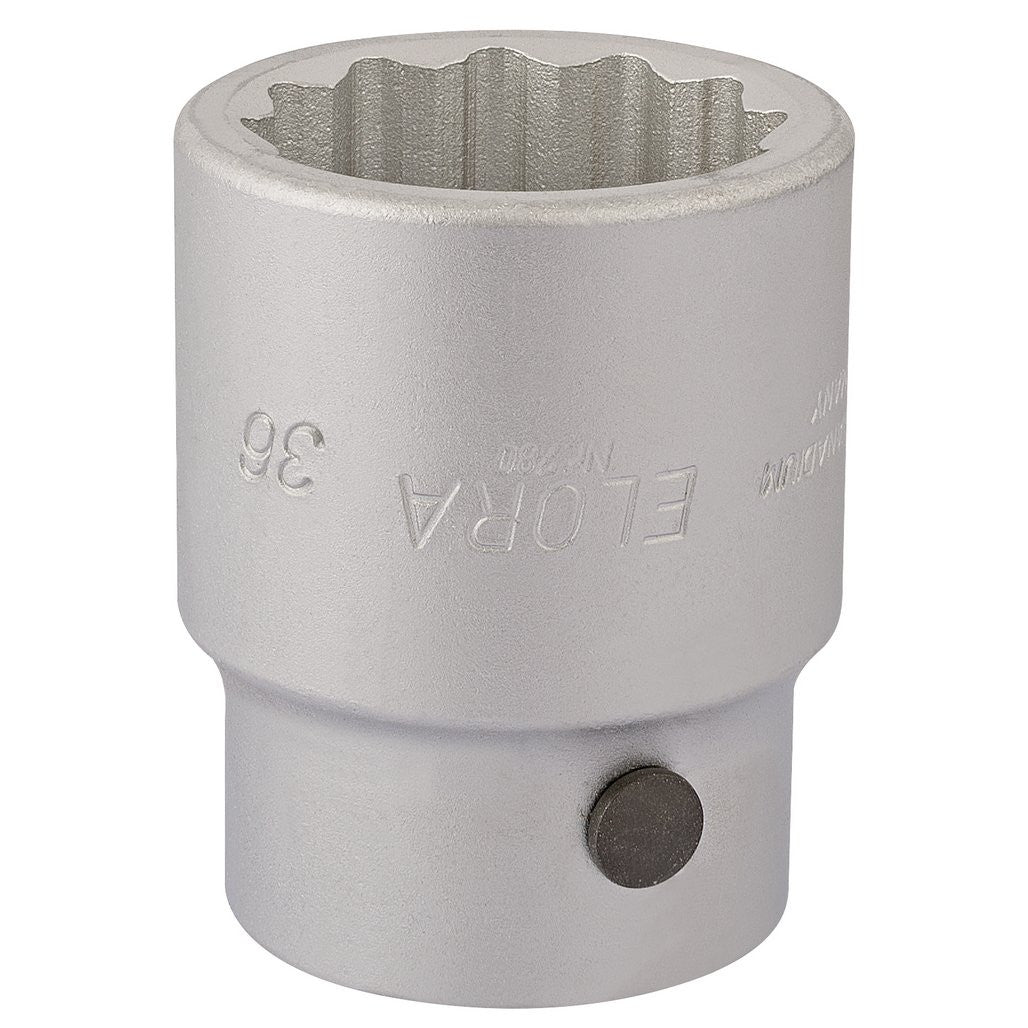 Draper Elora Bi-Hexagon Socket, 1" Sq. Dr., 36mm  67492
