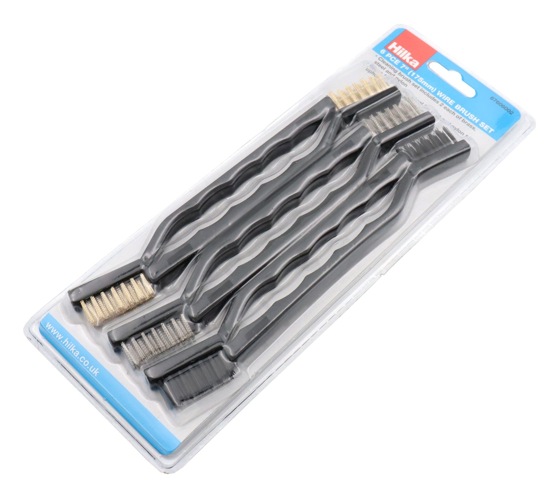 Hilka 6 pce 7" Cleaning Brush Set 67606002