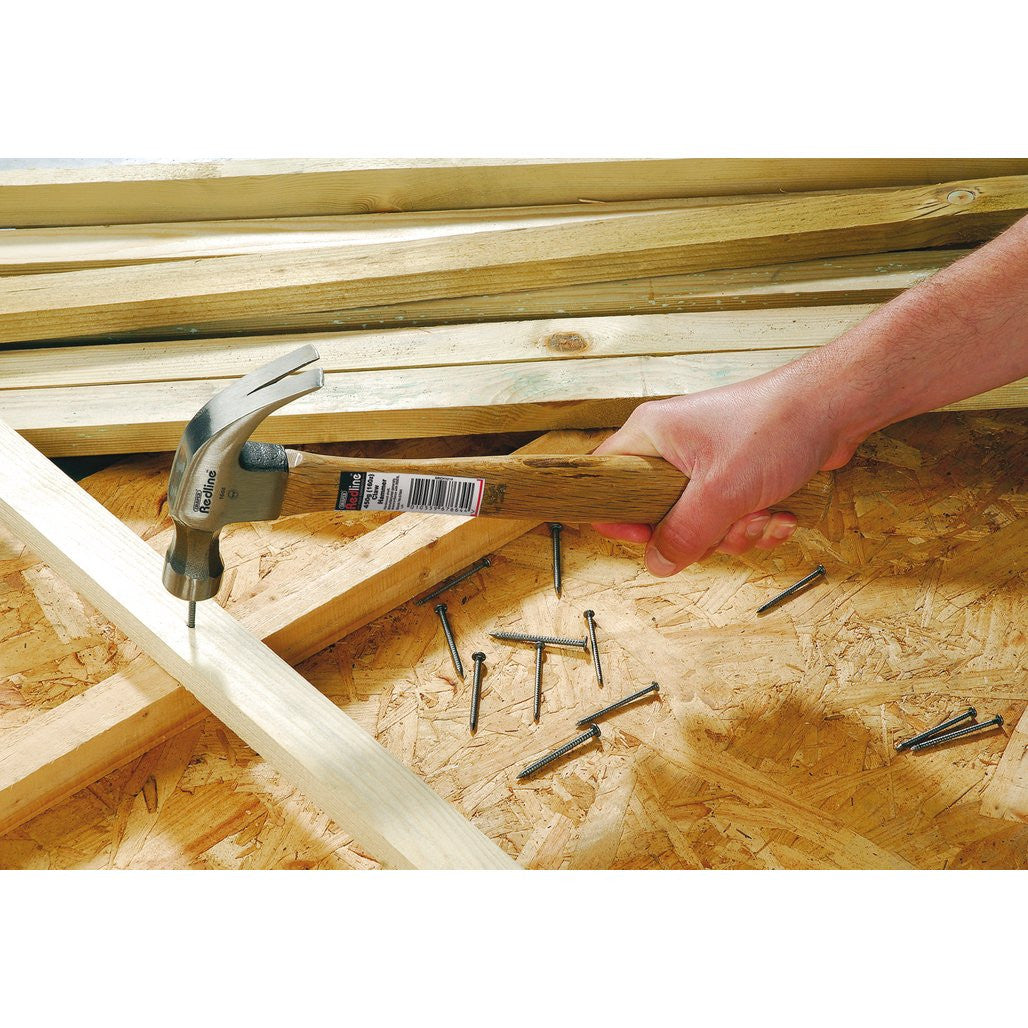 Draper Redline® Claw Hammer with Hardwood Shaft, 450g/16oz  67664