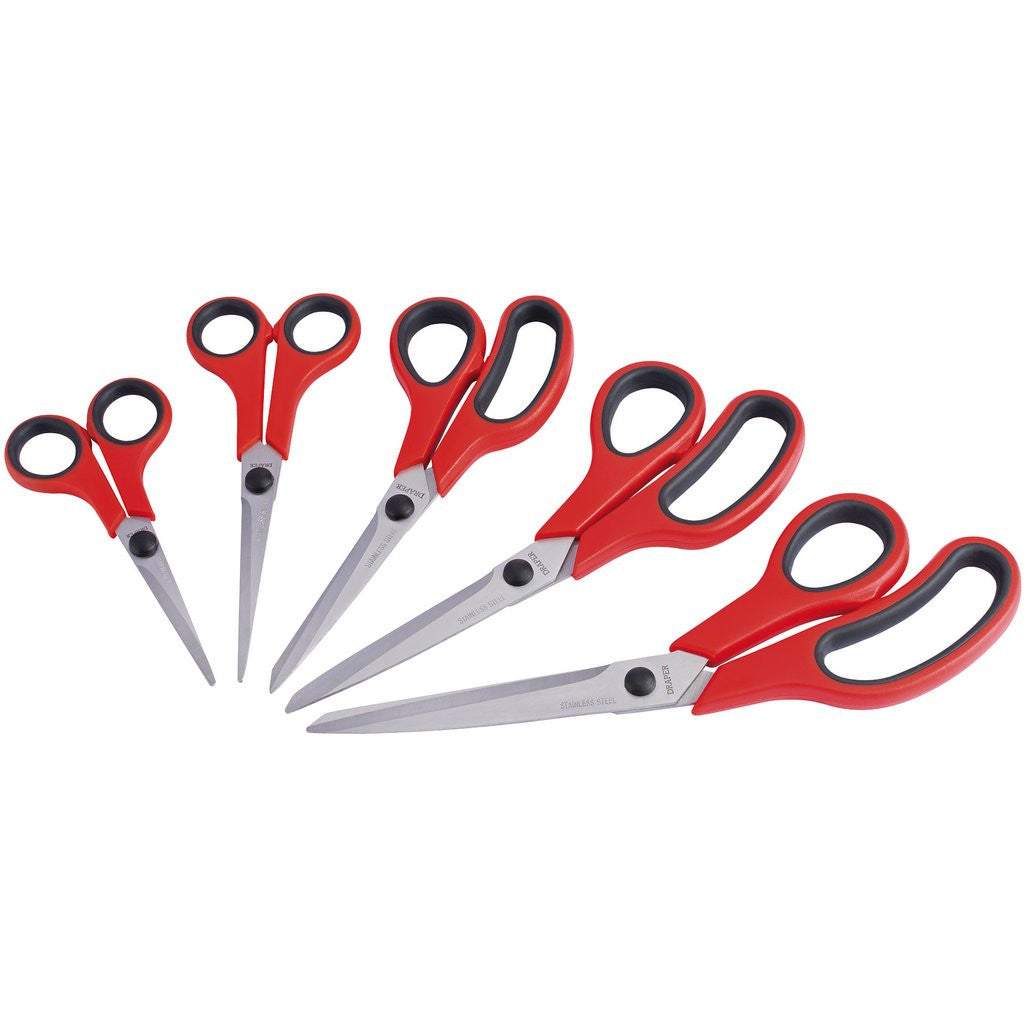 Draper Redline® Household Scissor Set (5 Piece)  67835