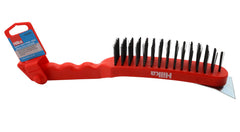 Hilka 5 Row Wire Brush and Scraper 67903305