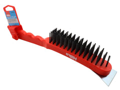 Hilka 5 Row Wire Brush and Scraper 67903305