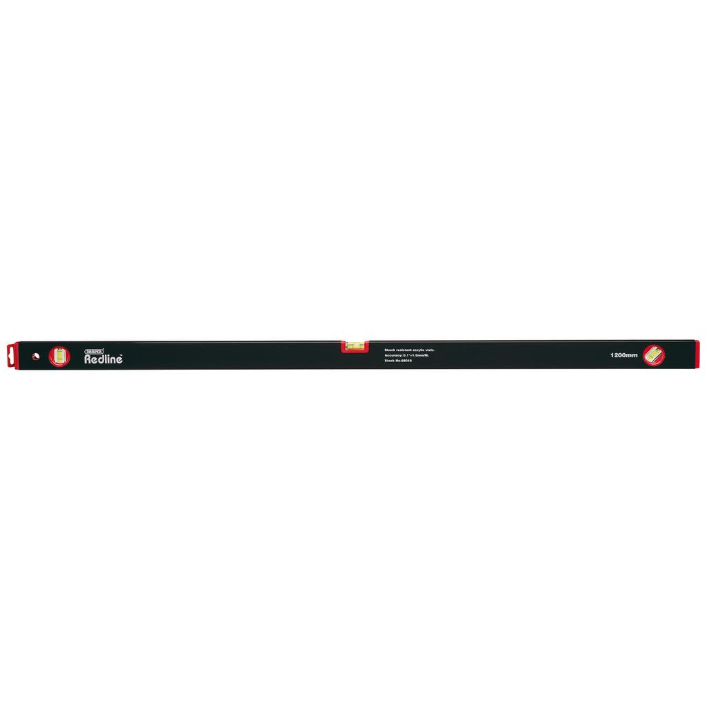 Draper Redline® Box Spirit Level, 1200mm  68018