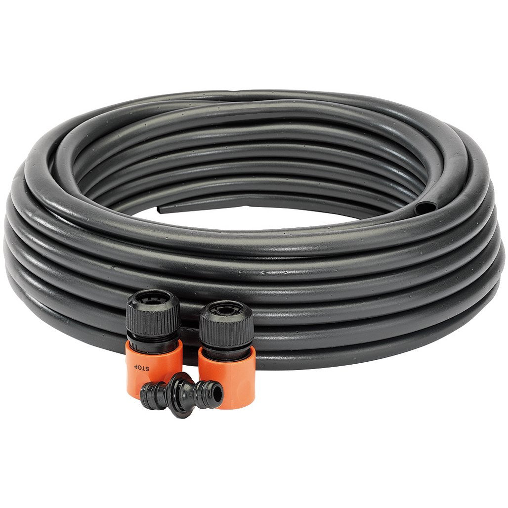 Draper Perforated Soaker Hose, 12mm Bore, 15m, Black  68261