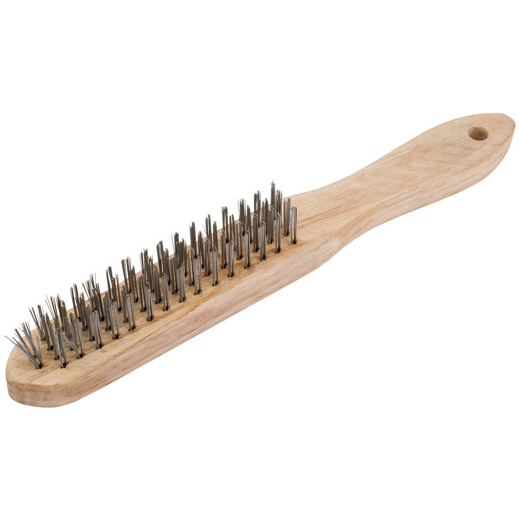 Draper Redline® 4 Row Wire Scratch Brush  68723