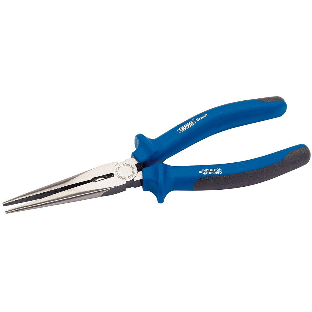 Draper Expert Heavy Duty Soft Grip Long Nose Pliers, 200mm  68888