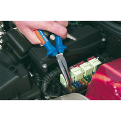 Draper Expert Heavy Duty Soft Grip Bent Nose Pliers, 200mm  68889