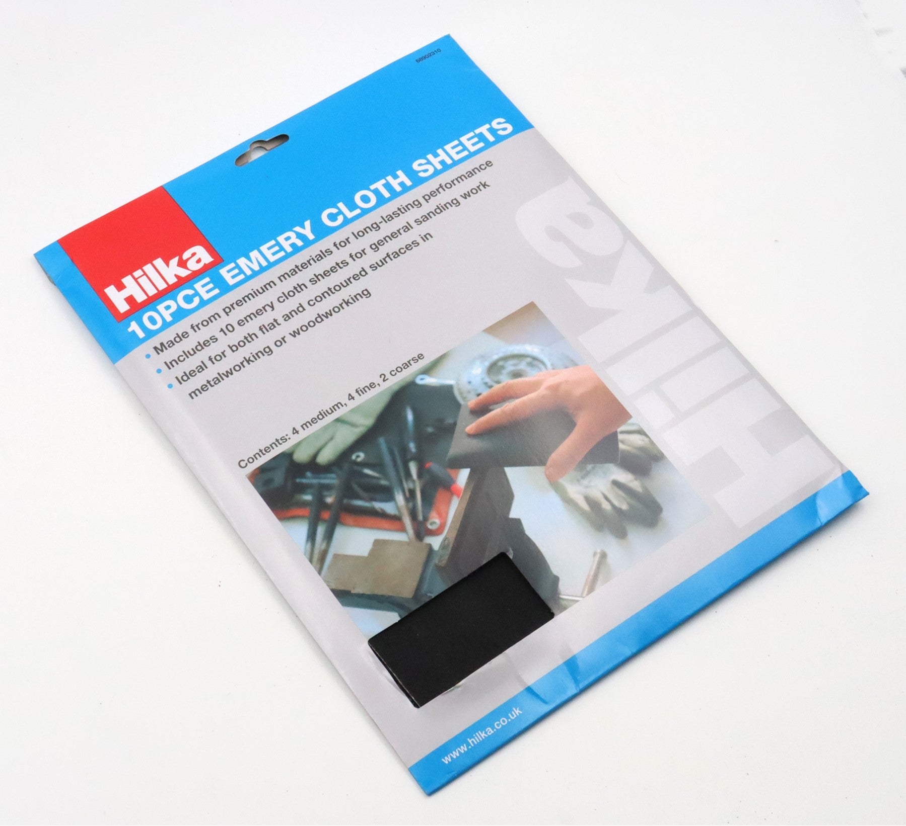 Hilka 10 pce Emery Cloth Sheets 68902310