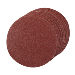 Silverline Hook & Loop Discs 125mm 10pce 689244