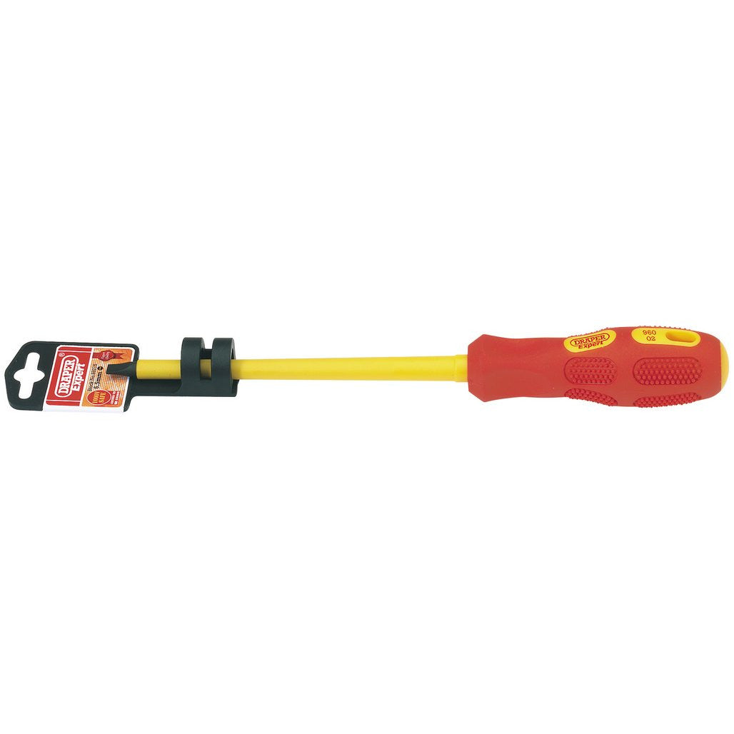 Draper Expert VDE Approved Fully Insulated Plain Slot Screwdriver, 6.5 x 150mm   69215