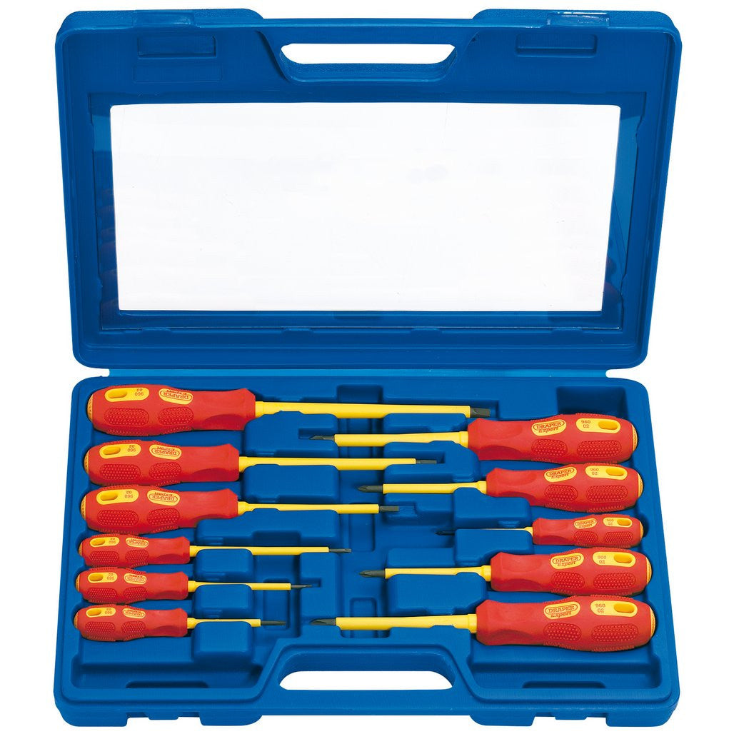 Draper Expert VDE Approved Fully Insulated Screwdriver Set (11 Piece)  69234
