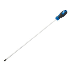 Draper Extra Long Reach Soft Grip PZ Type Screwdriver, No.2 x 450mm  69472