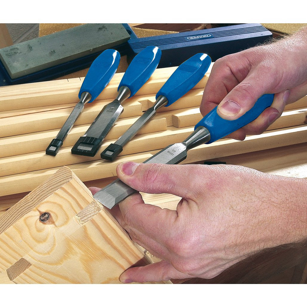Draper Bevel Edge Wood Chisel Set (4 Piece)  69619
