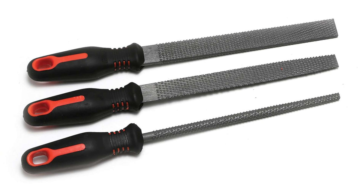 Hilka 3 pce 8" (200mm) Wood Rasp File Set 69800113