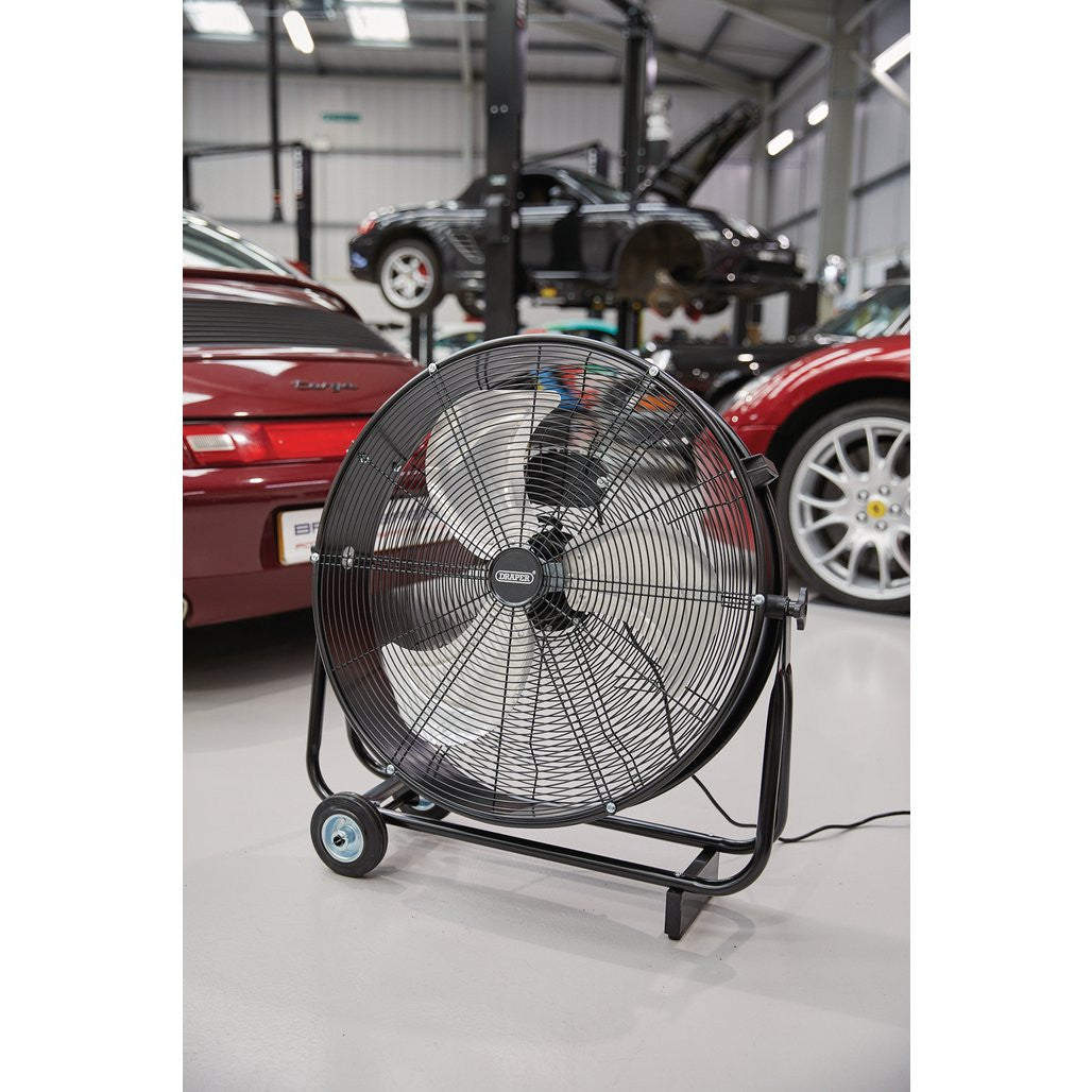 Draper 230V Drum Fan, 24"/610mm, 120W 70045