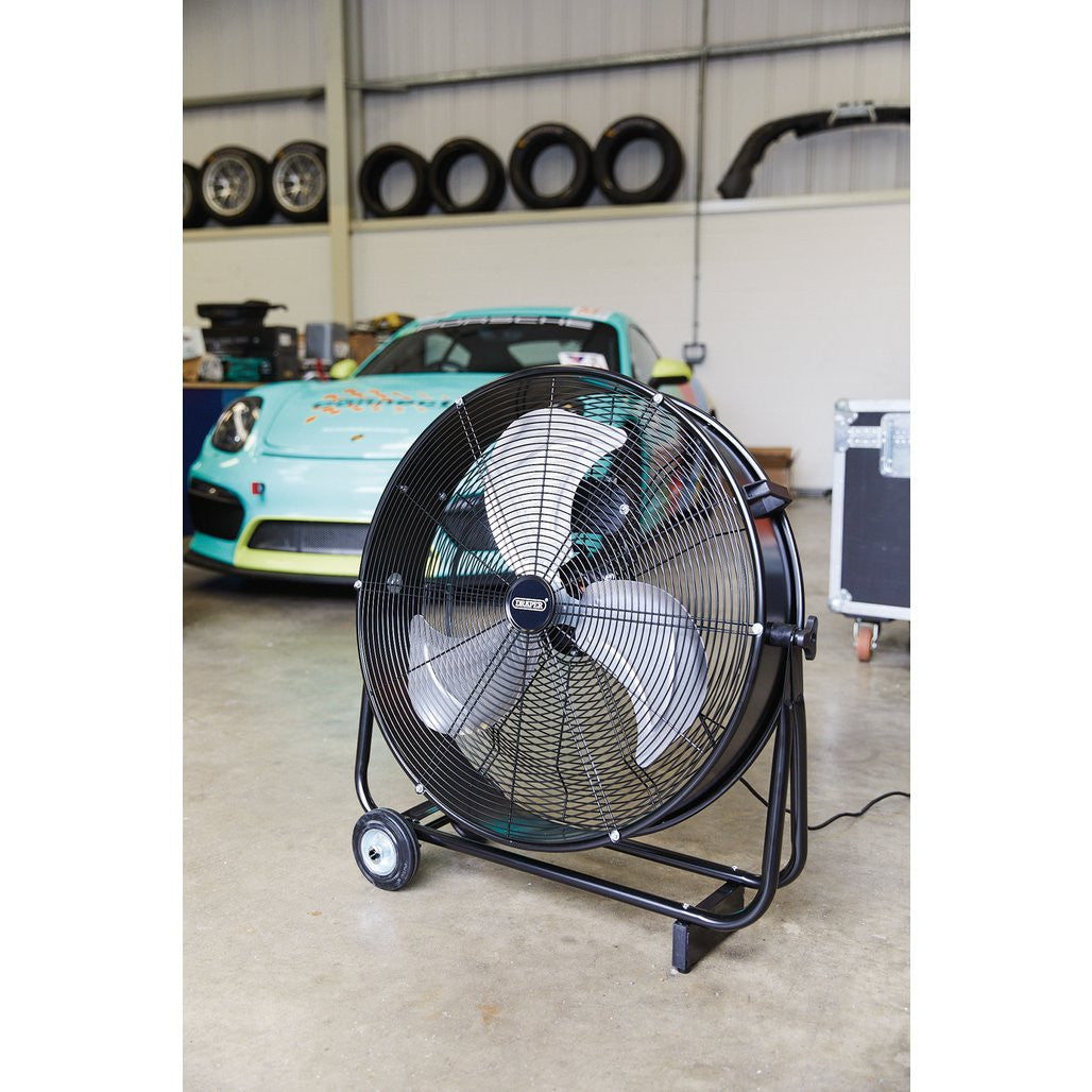 Draper 230V Drum Fan, 24"/610mm, 120W 70045