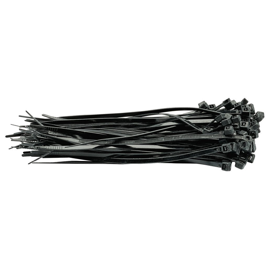 Draper Cable Ties, 3.6 x 150mm, Black (Pack of 100)  70391