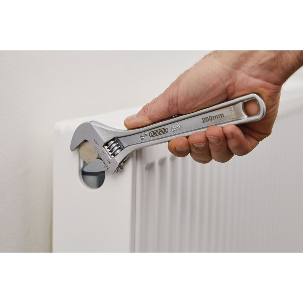 Draper Adjustable Wrench, 200mm, 27mm  70396