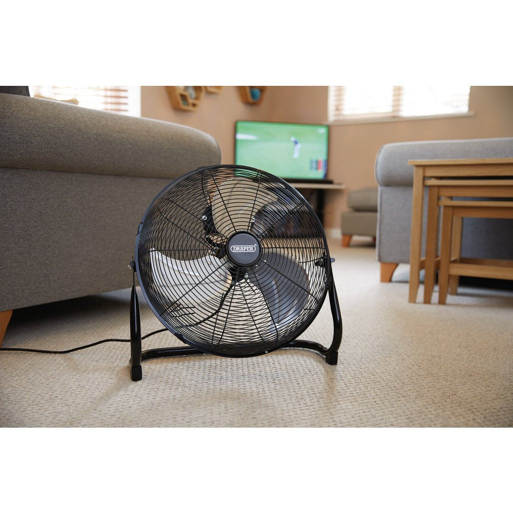 Draper 230V Floor Fan, 16"/400mm, 100W 70432