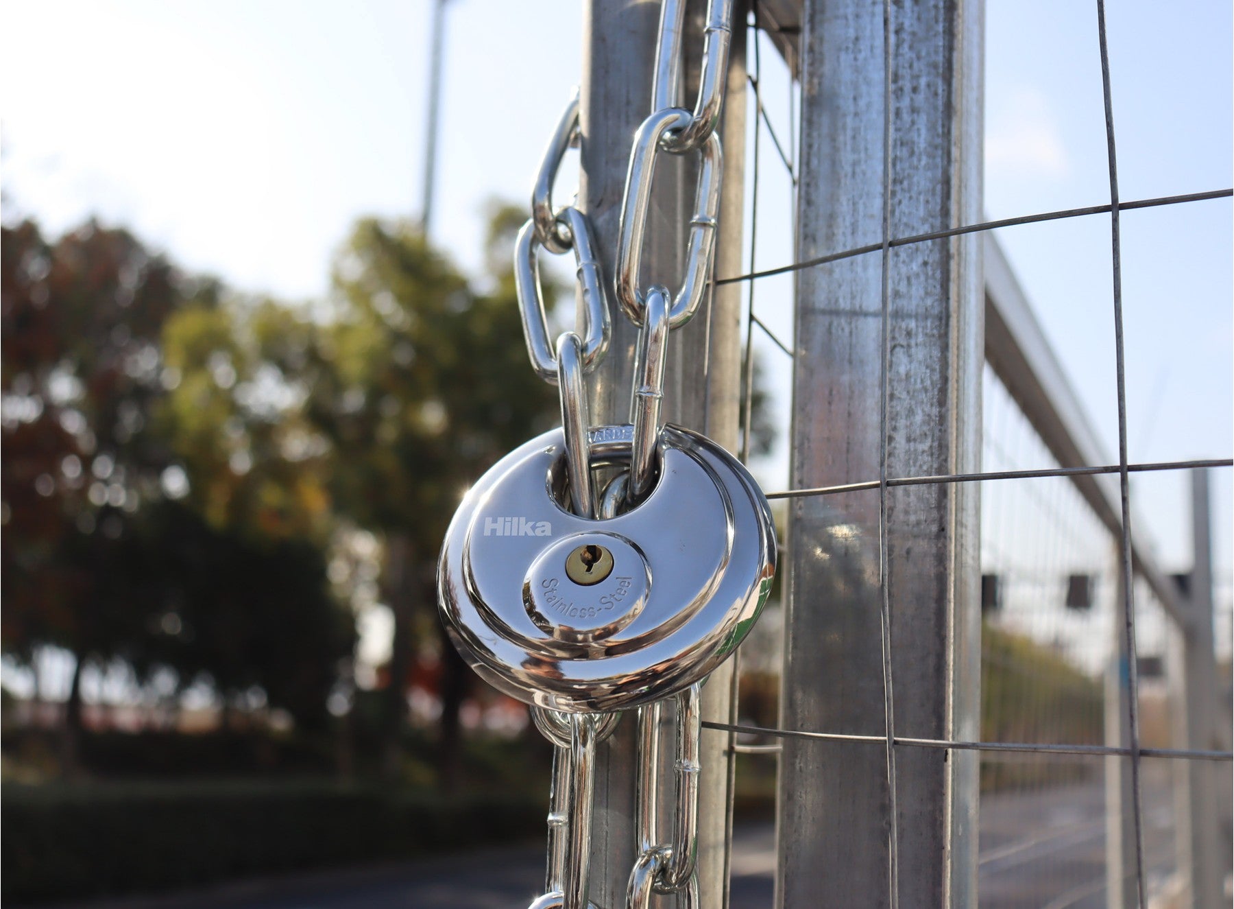 Hilka 70mm Disc Padlock 70500070