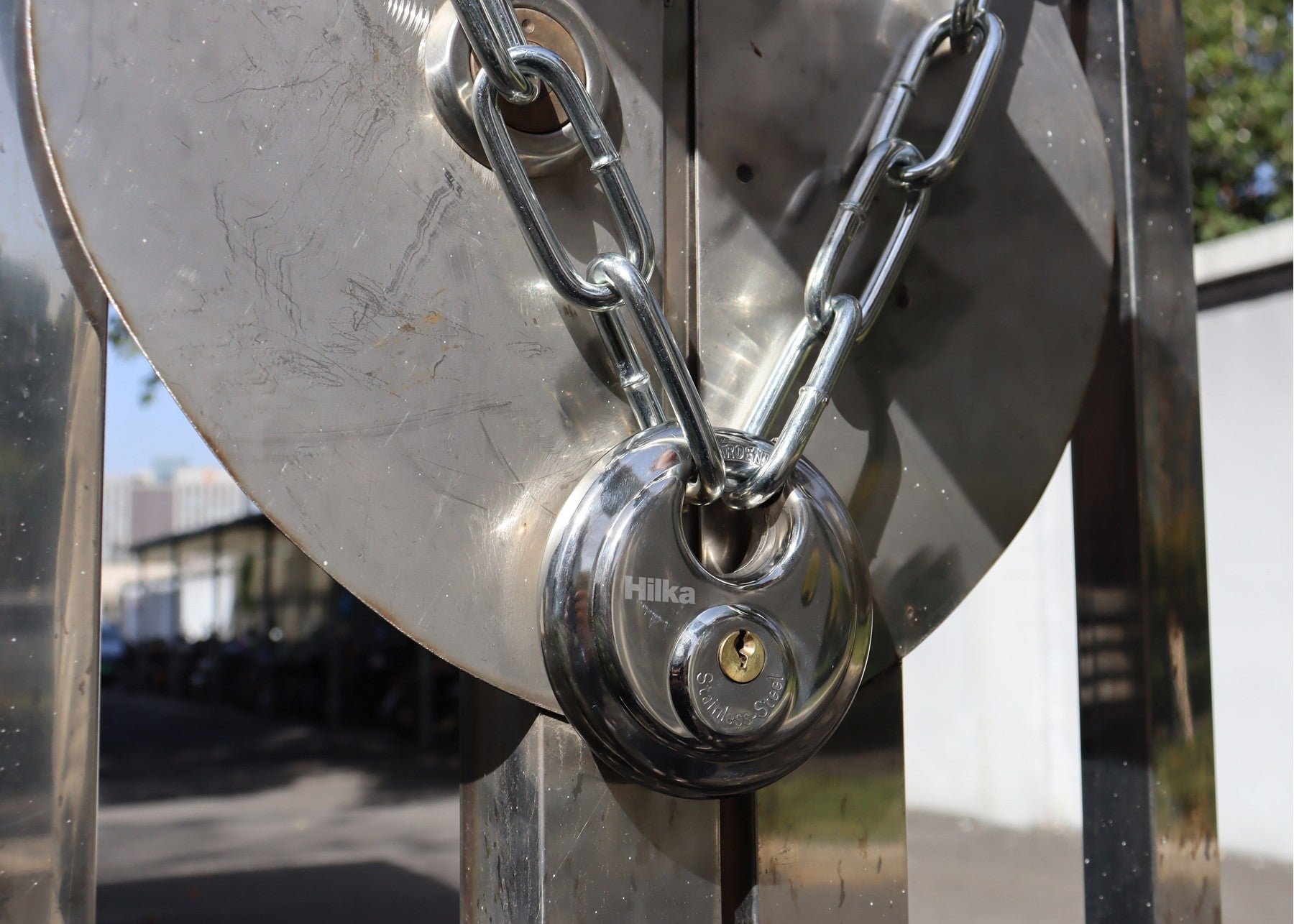 Hilka 90mm Disc Padlock 70500090