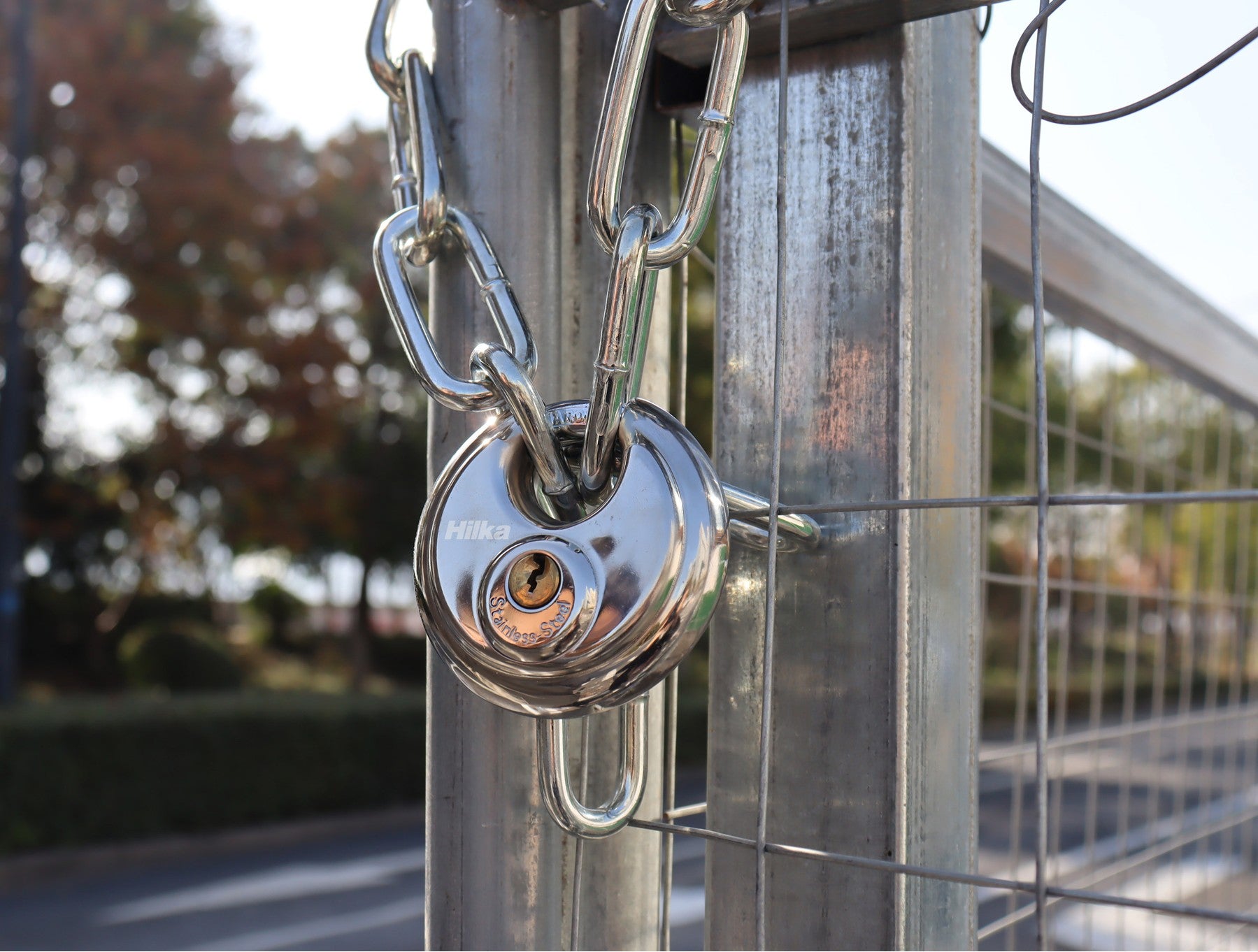 Hilka 90mm Disc Padlock 70500090