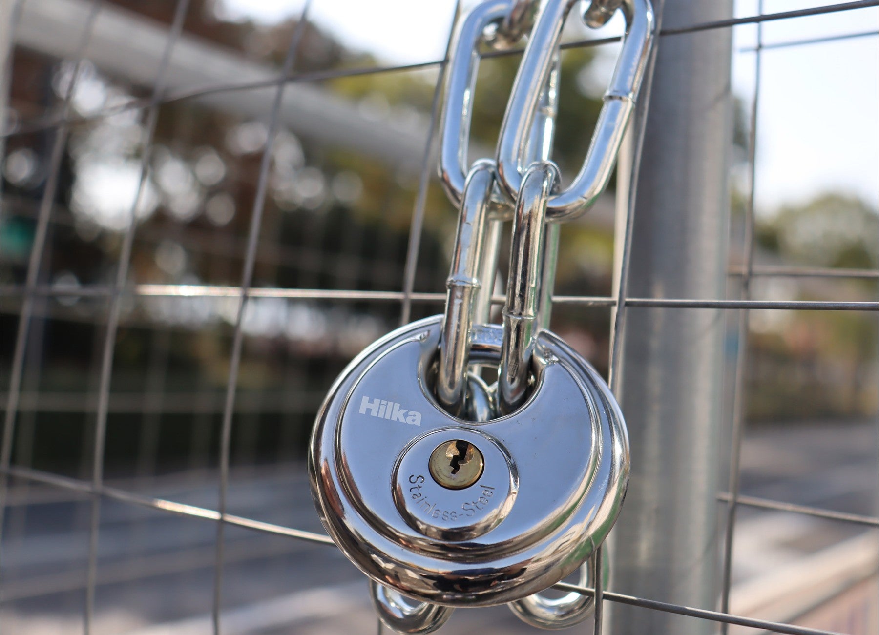 Hilka 90mm Disc Padlock 70500090