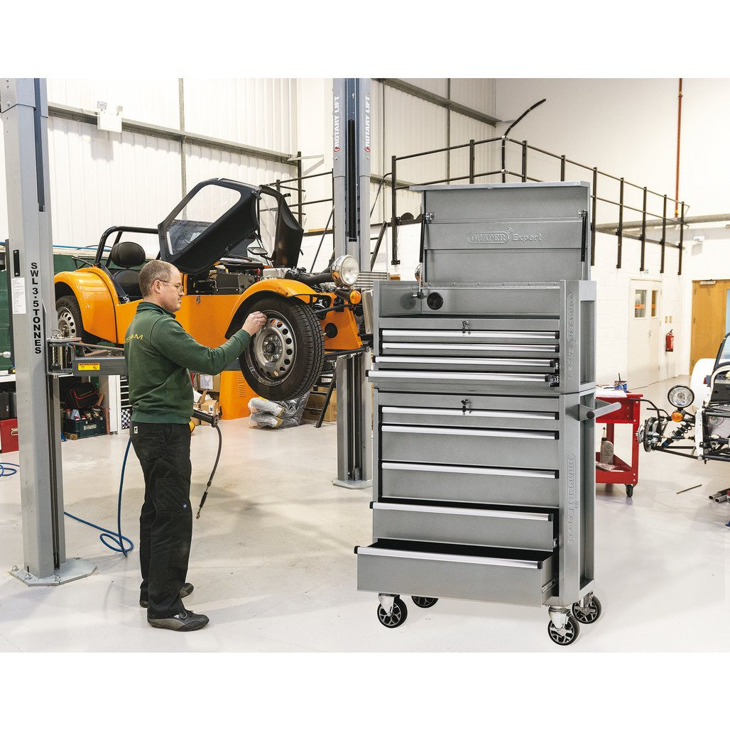 Draper Expert Combined Roller Cabinet and Tool Chest, 9 Drawer, 36" 70503