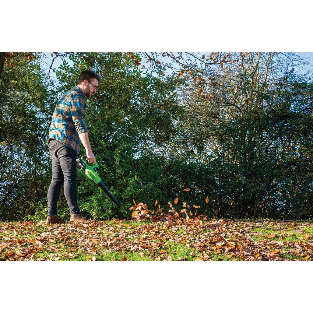 Draper D20 20V Leaf Blower, 1 x 2.0Ah Battery, 1 x Charger  70526