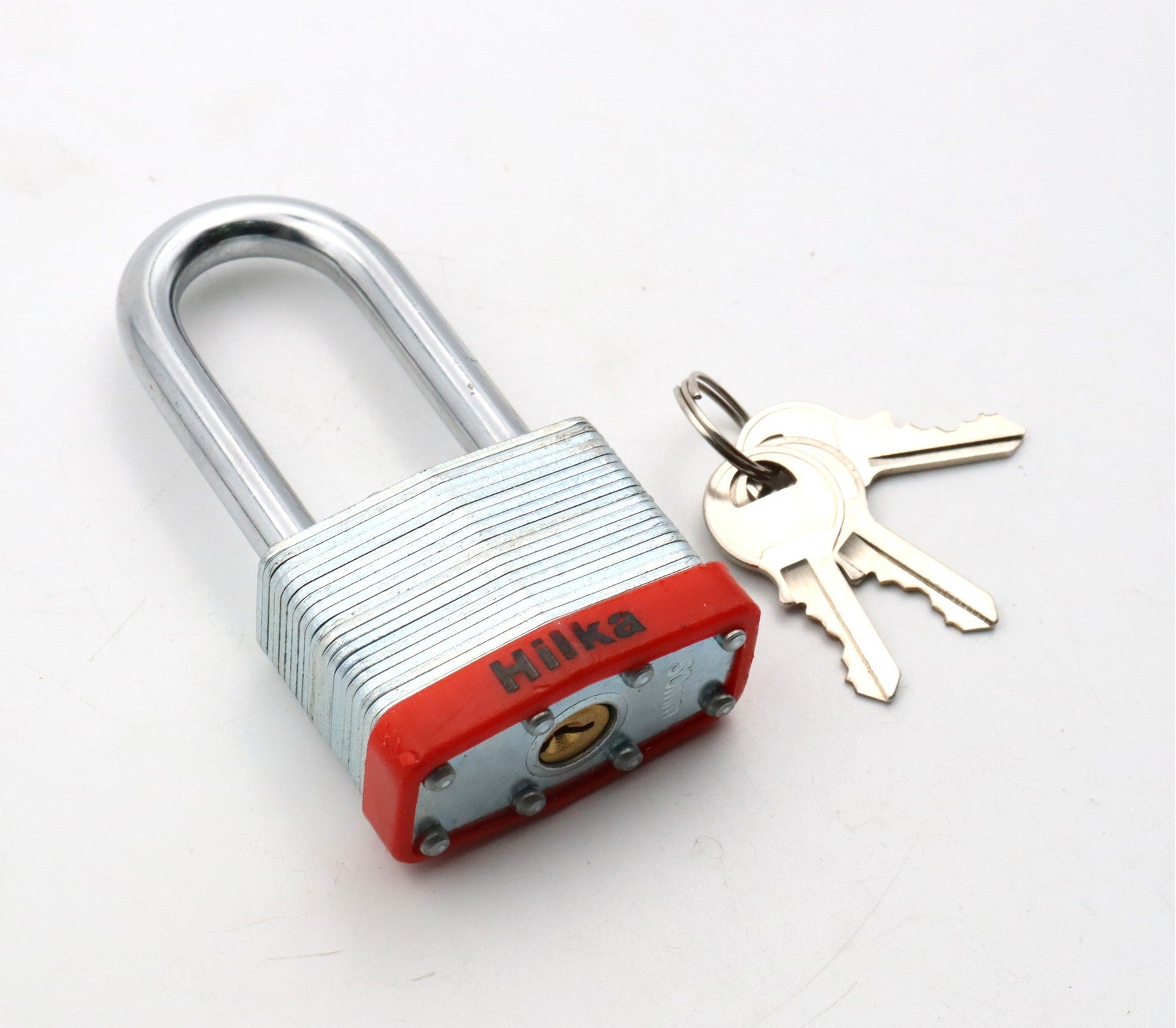 Hilka 40mm Long Shackle Laminated Padlock 70606040