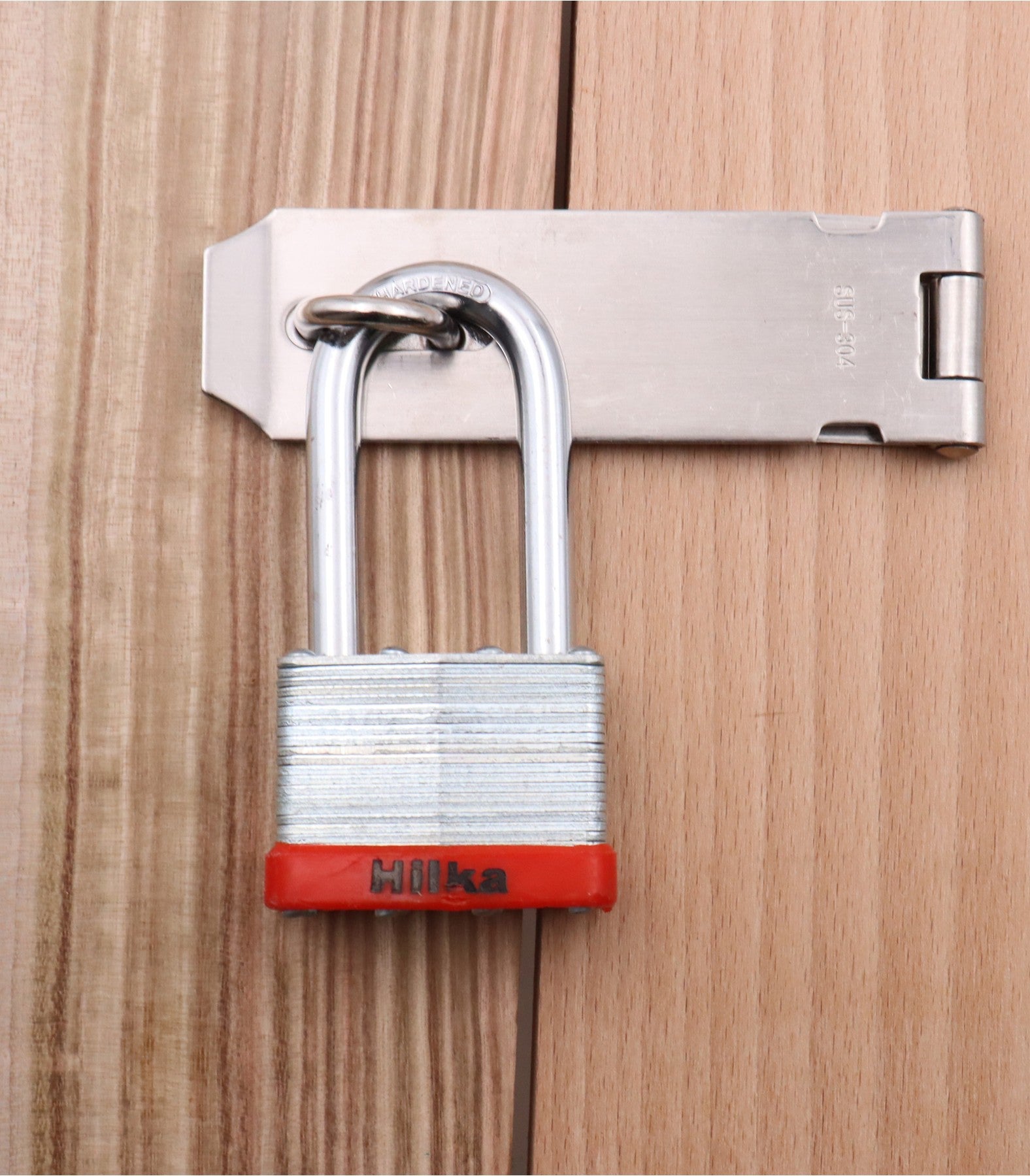 Hilka 50mm Long Shackle Laminated Padlock 70606050