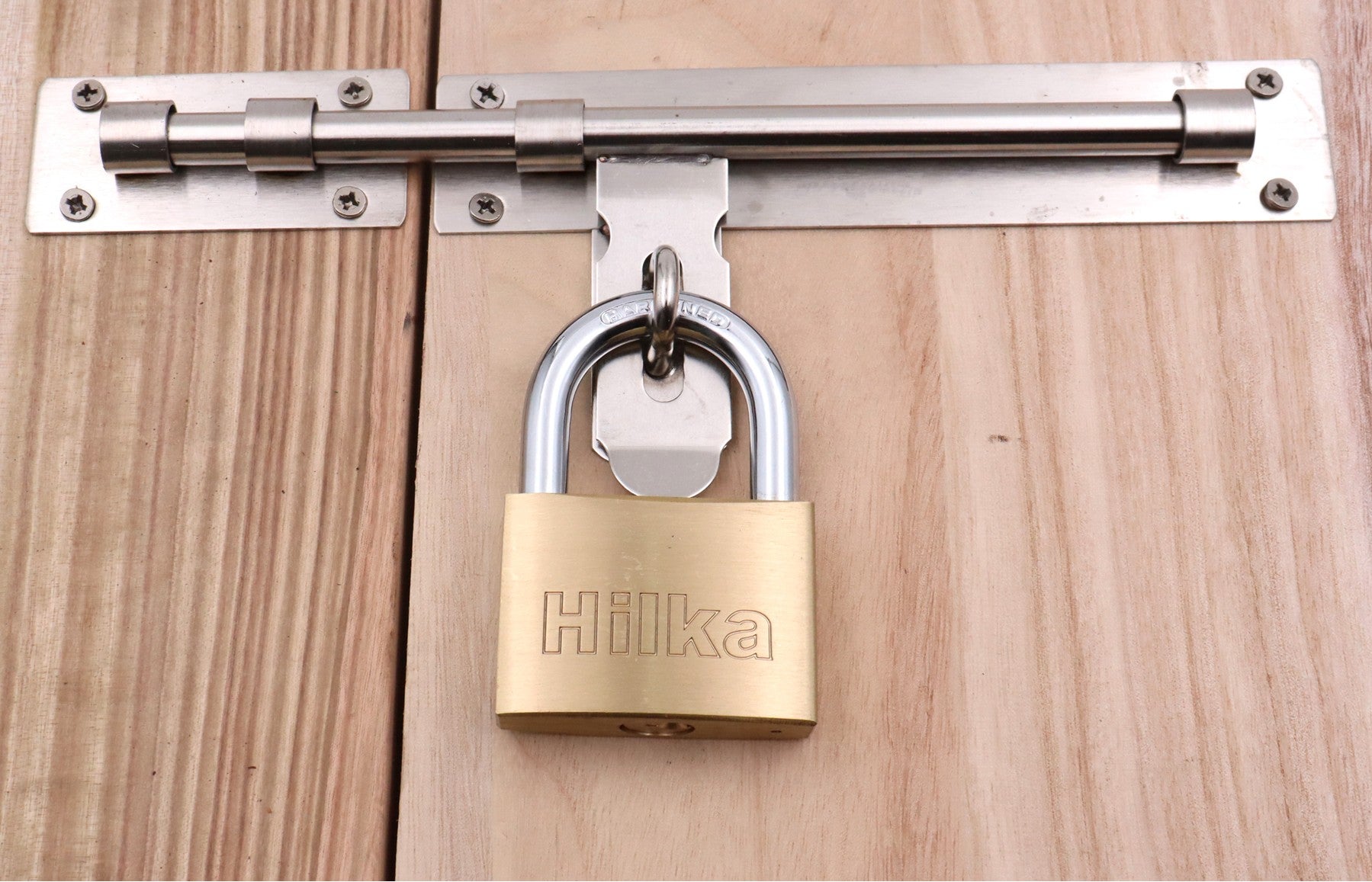 Hilka 60mm Heavy Duty Brass Padlock 70700060