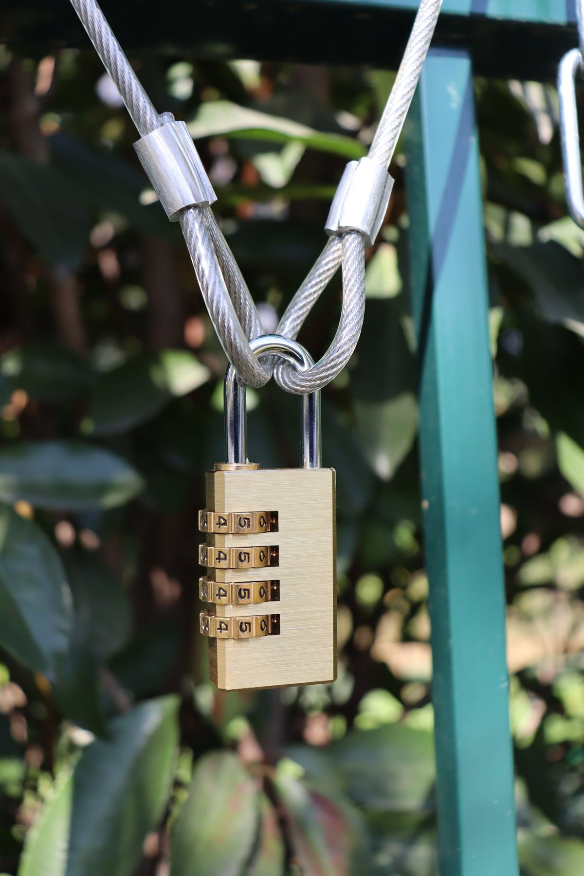 Hilka 30mm Brass Combination Padlock 70760030
