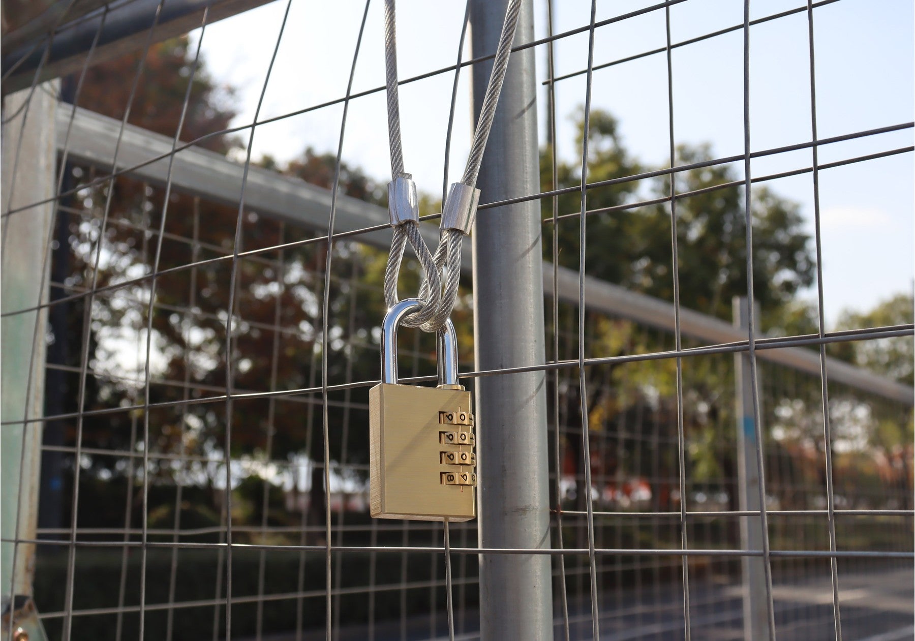 Hilka 38mm Brass Combination Padlock 70760038