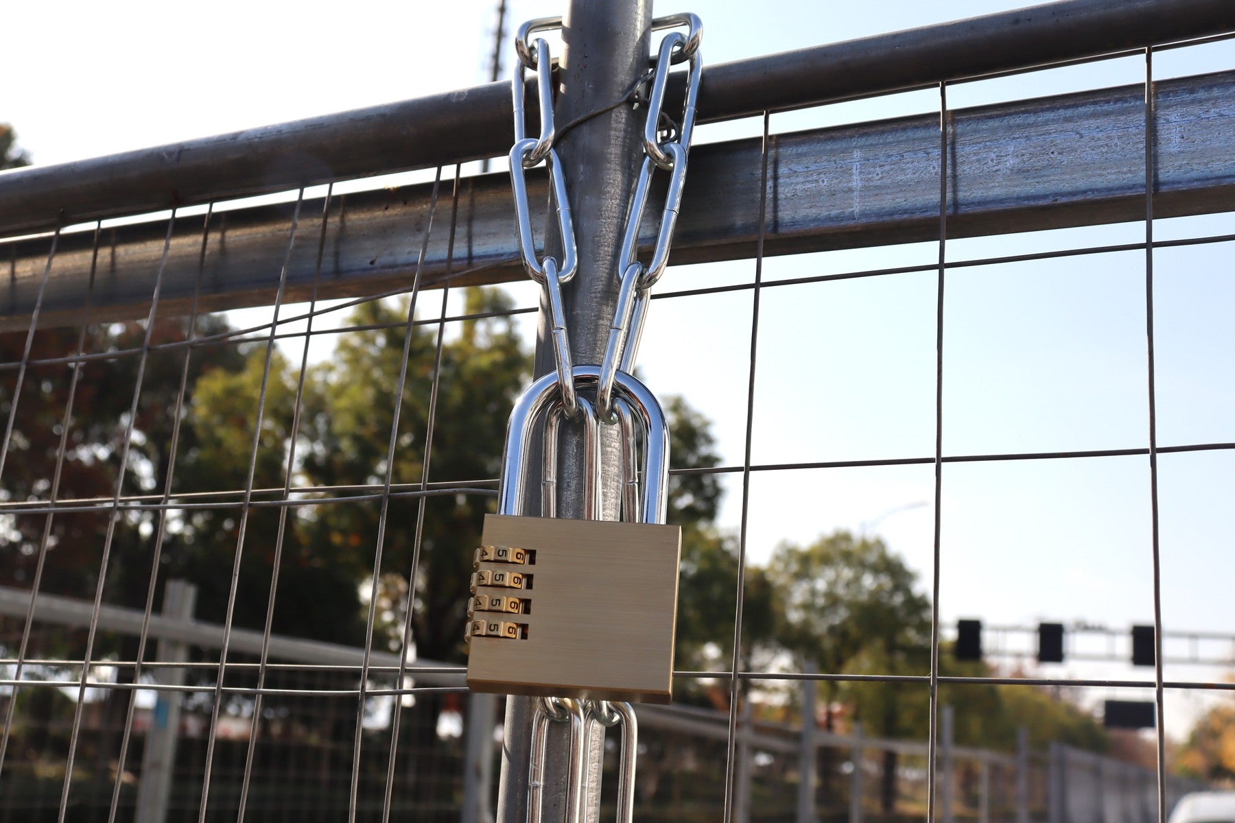 Hilka 60mm Brass Combination Padlock 70760060