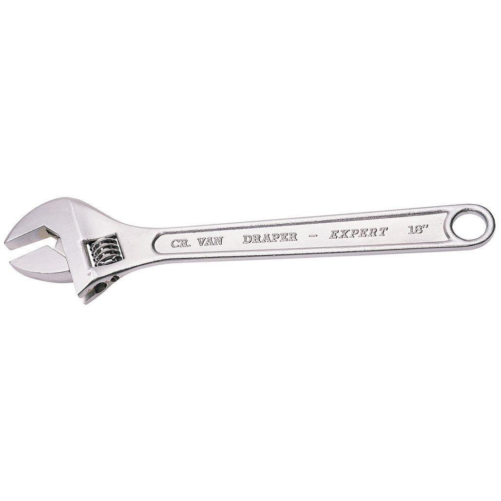 Draper Expert Crescent-Type Adjustable Wrench, 450mm, 52mm  71544