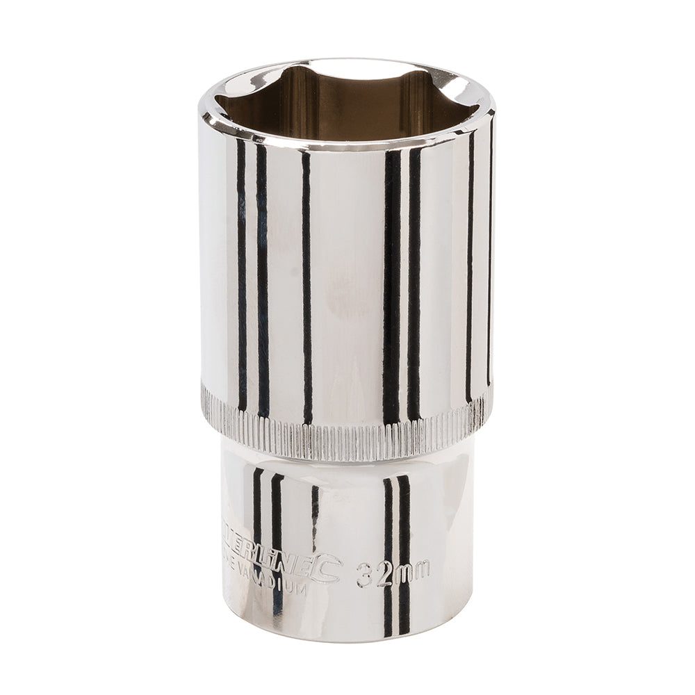 Silverline Deep Socket 1/2" Drive 6pt Metric 718106