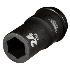 Draper Hi-TORQ® Deep Impact Socket, 3/4" Sq. Dr., 24mm  71883