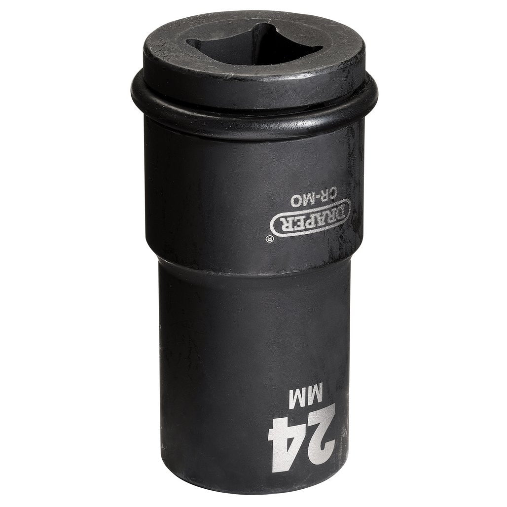Draper Hi-TORQ® Deep Impact Socket, 3/4" Sq. Dr., 24mm  71883