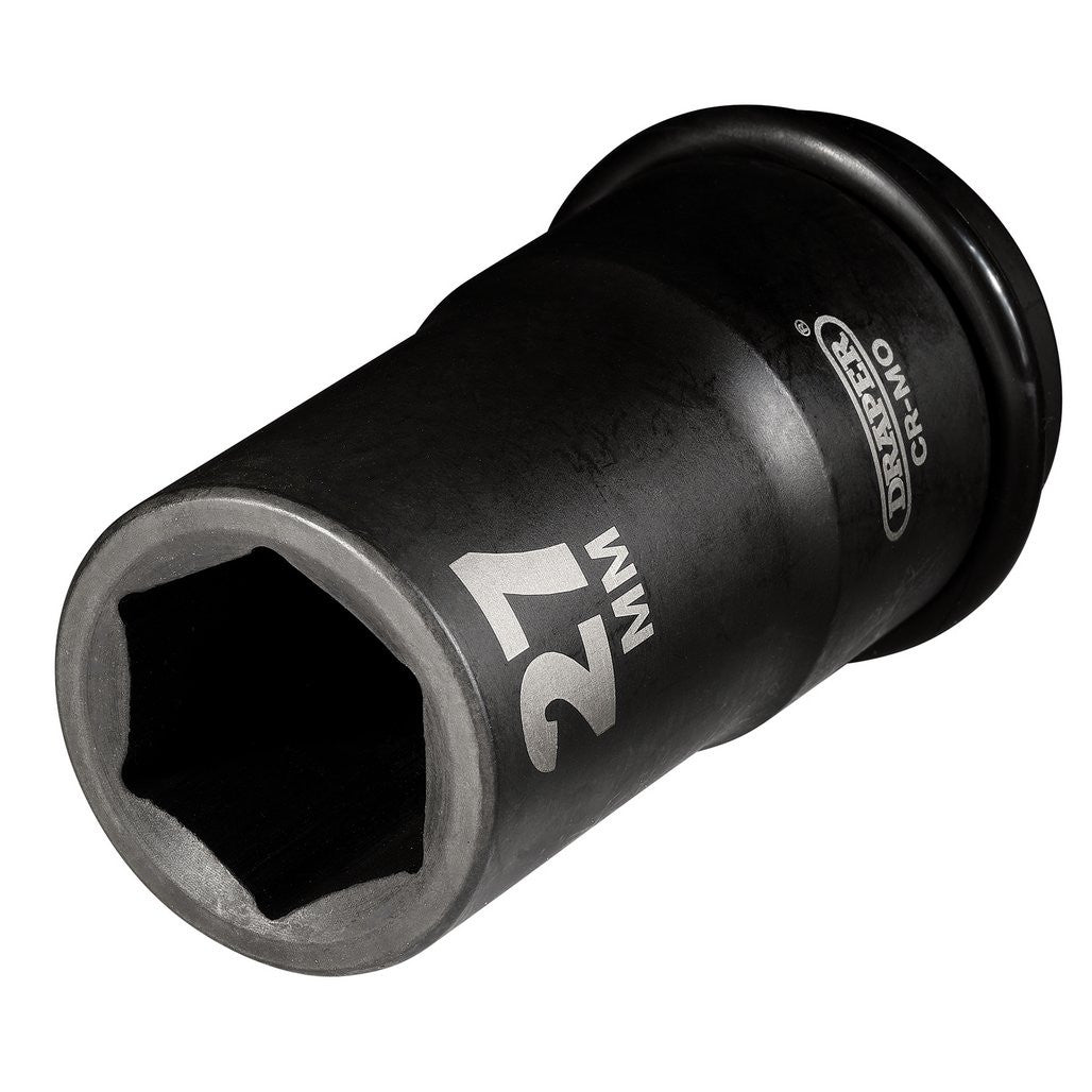 Draper Hi-TORQ® Deep Impact Socket, 3/4" Sq. Dr., 27mm  71908