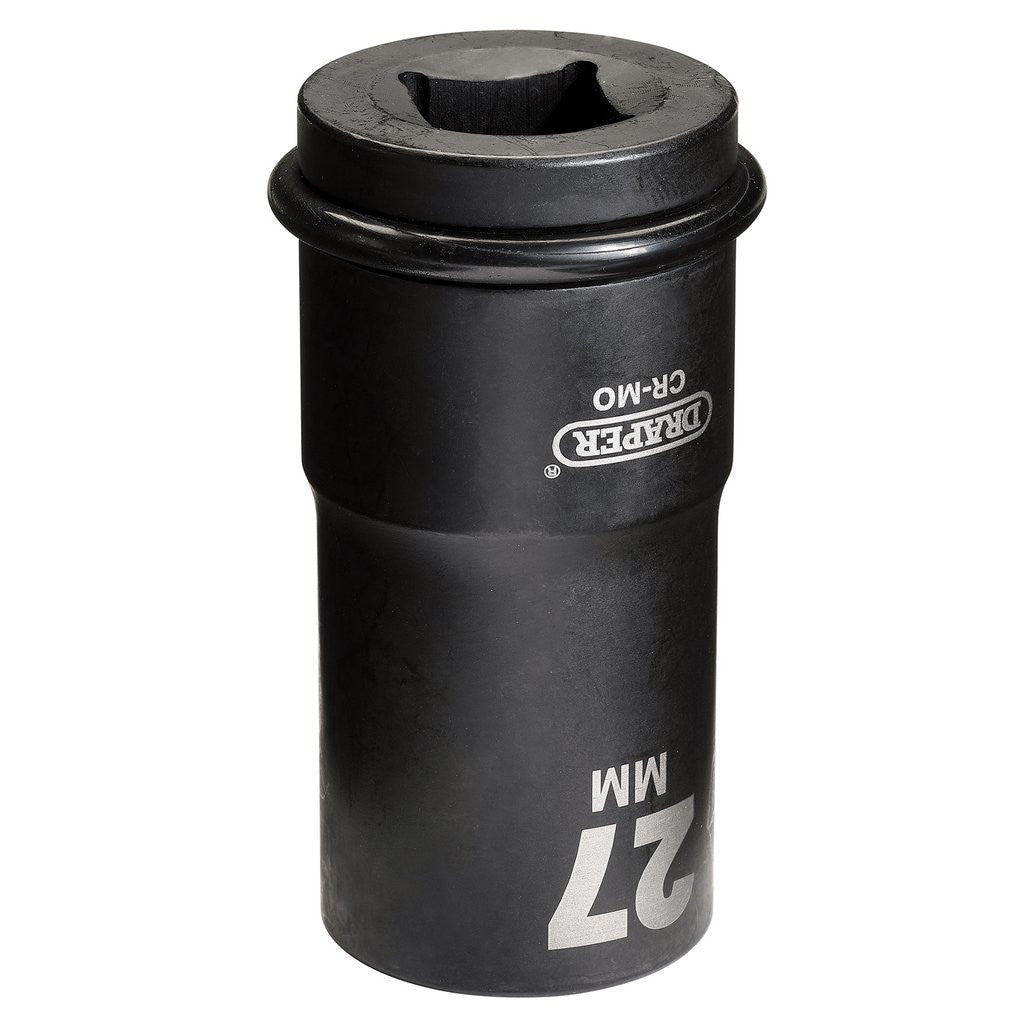 Draper Hi-TORQ® Deep Impact Socket, 3/4" Sq. Dr., 27mm  71908