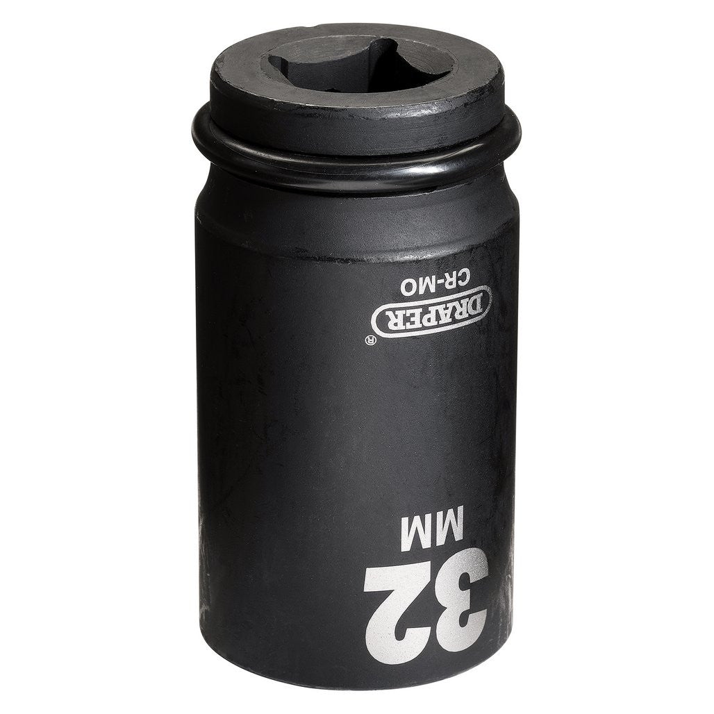 Draper Hi-TORQ® Deep Impact Socket, 3/4" Sq. Dr., 32mm  71924