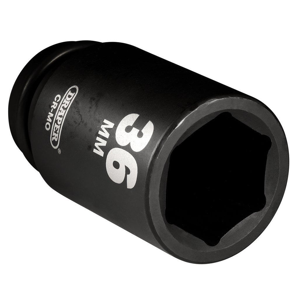 Draper Hi-TORQ® Deep Impact Socket, 3/4" Sq. Dr., 36mm  71940