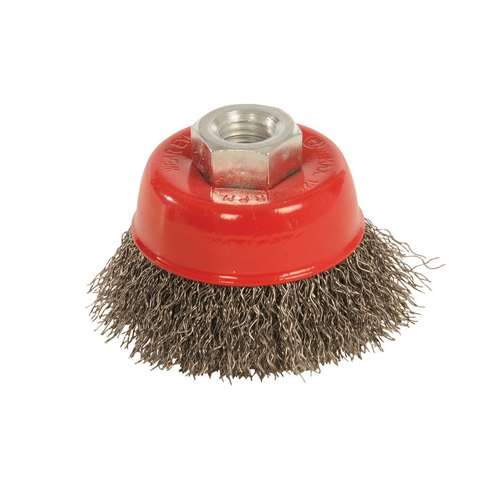 Silverline Steel Crimp Cup 721676